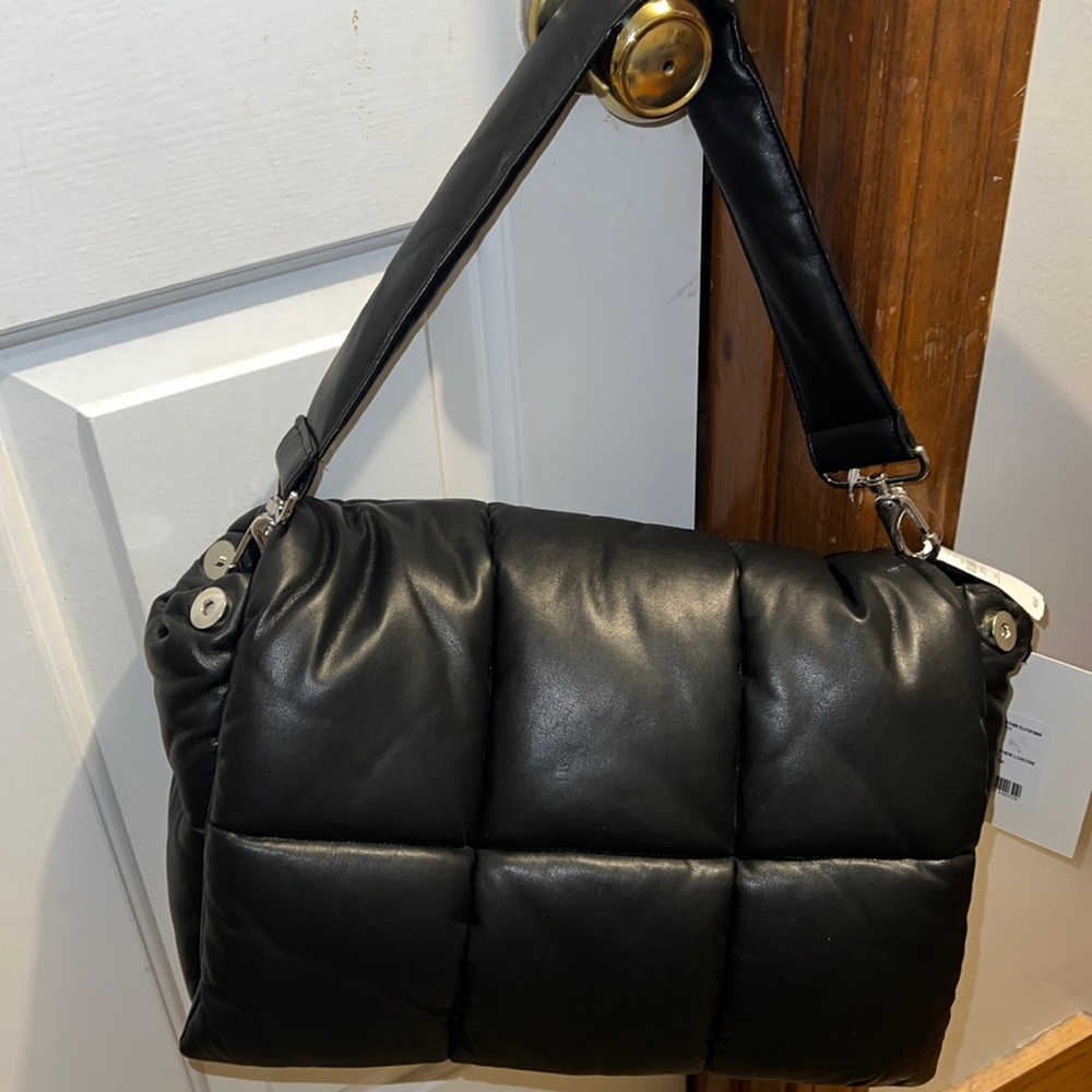 Authentic STAND STUDIO FAUX Leather Lustre Wanda bag.